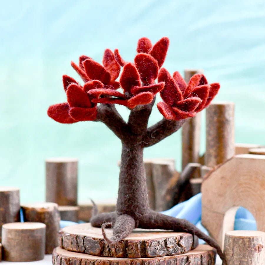 waldorf felt seasonal tree fall 3