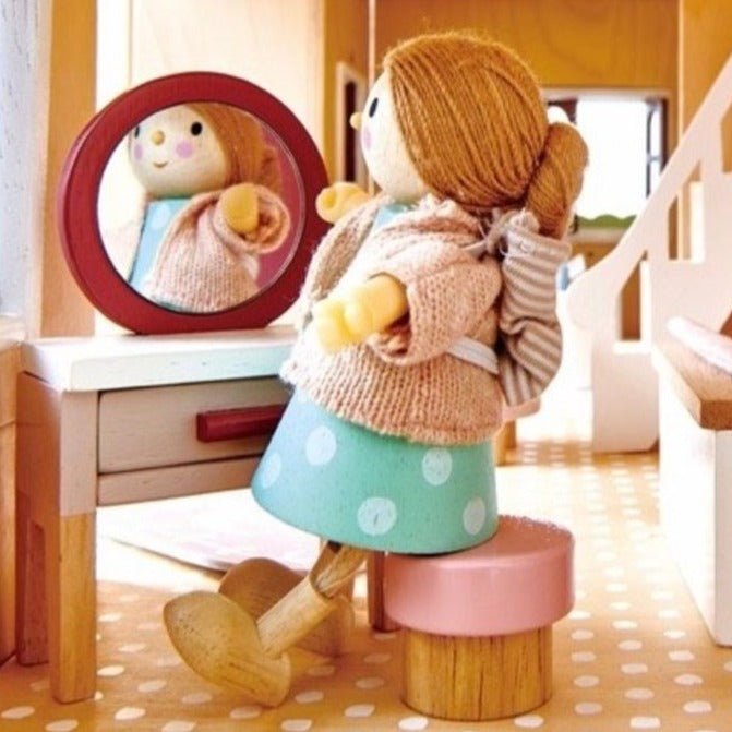 tender leaf toys natural dollhouse doll