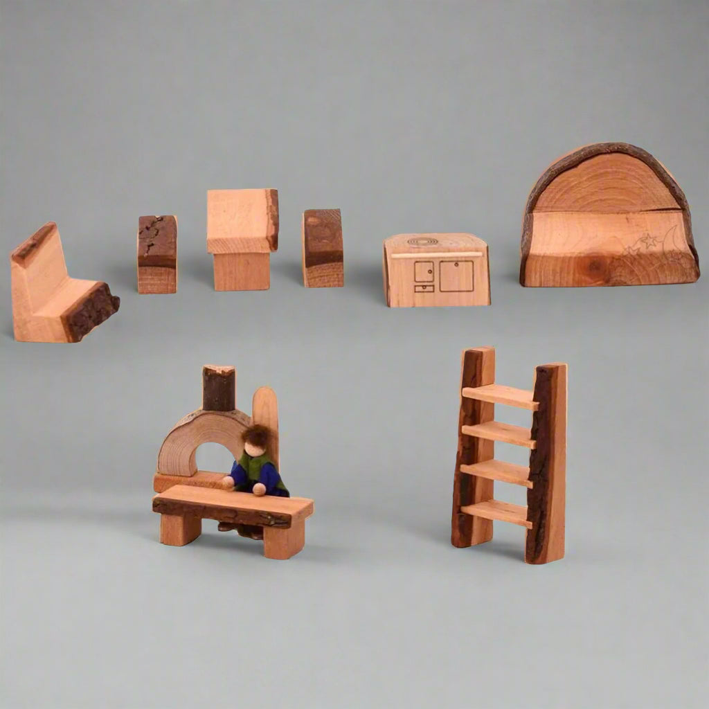 magic wood treehouse furniture set