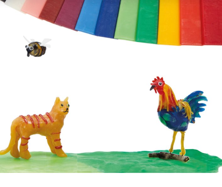 stockmar waldorf modelling beeswax 12 sculptures