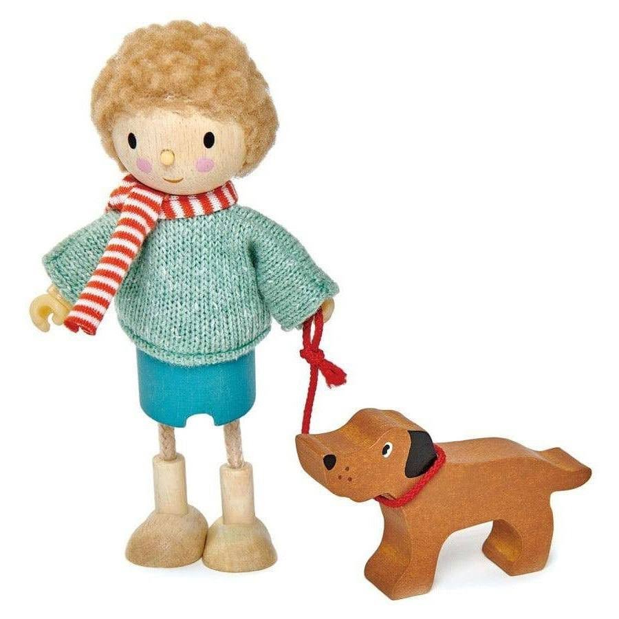 natural eco-friendly dollhouse doll dad