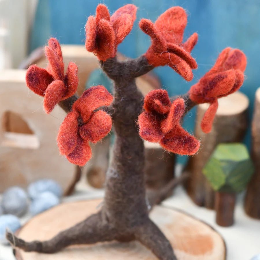 waldorf felt seasonal tree autumn 2
