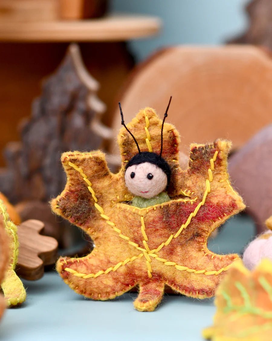 waldorf fairy doll maple leaf baby 3
