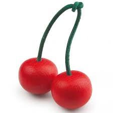 erzi wooden play food cherries