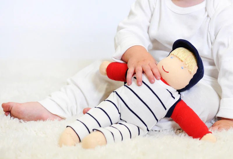 organic waldorf boy doll henry