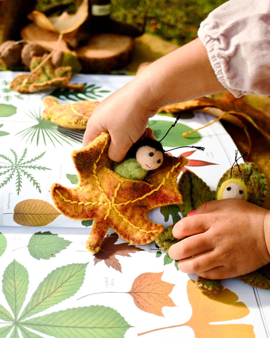 waldorf fairy doll maple leaf baby 4