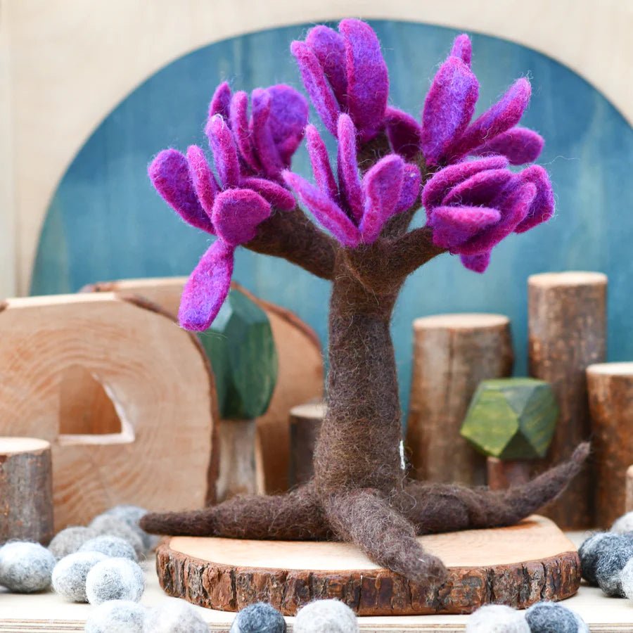 waldorf felt seasonal spring tree 3