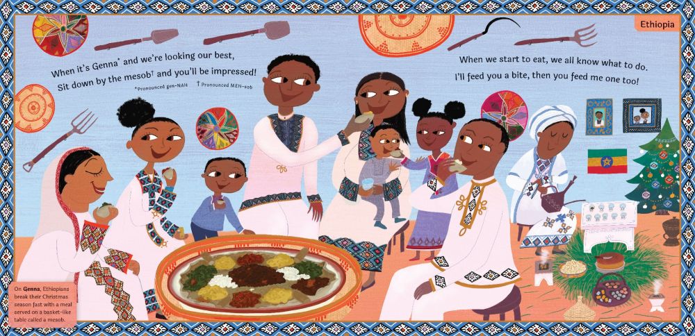 Joy to the World Multicultural Christmas Children's Book Ethiopia