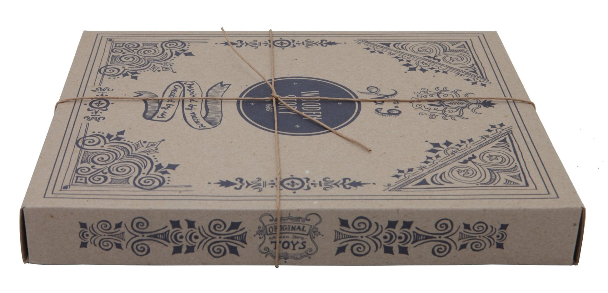 eco-friendly box for wooden story rainbow blocks
