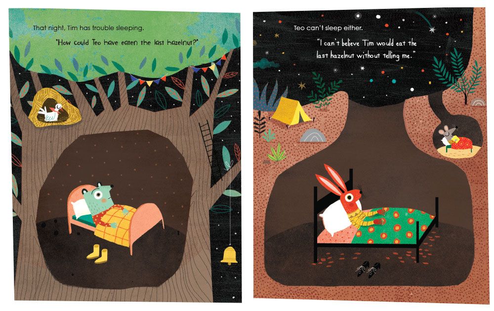 the last hazelnut childrens book woodland friends