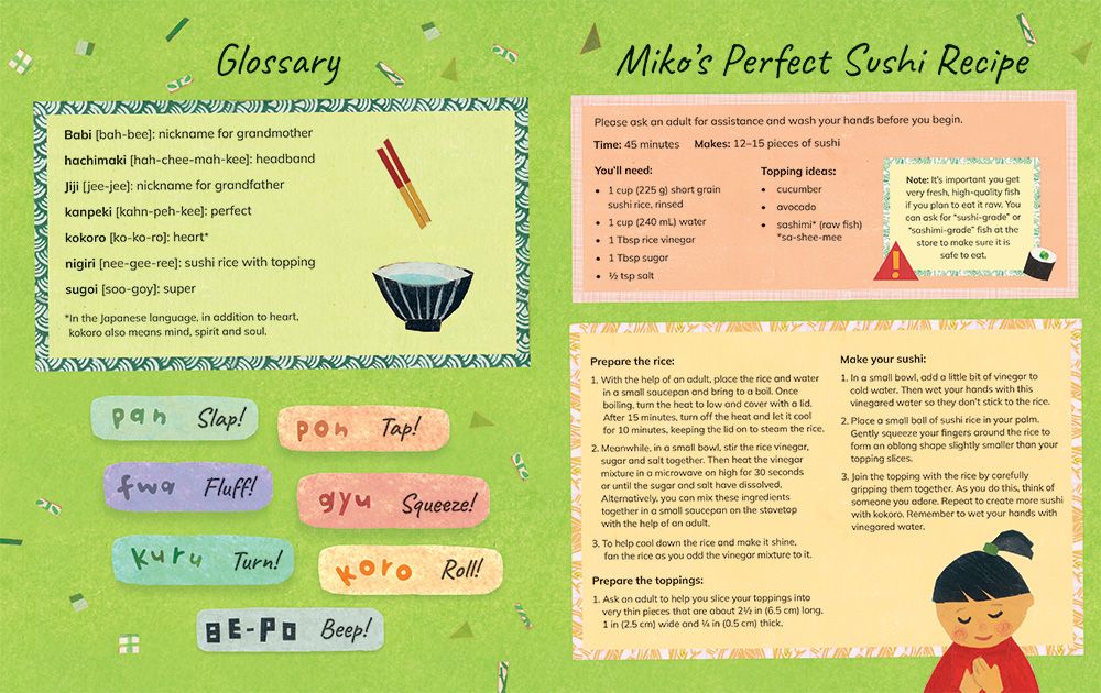 The Perfect Sushi Hardcover Book