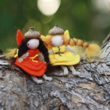 2 fairies in a tree pied piper summer fairy craft kit for kids  