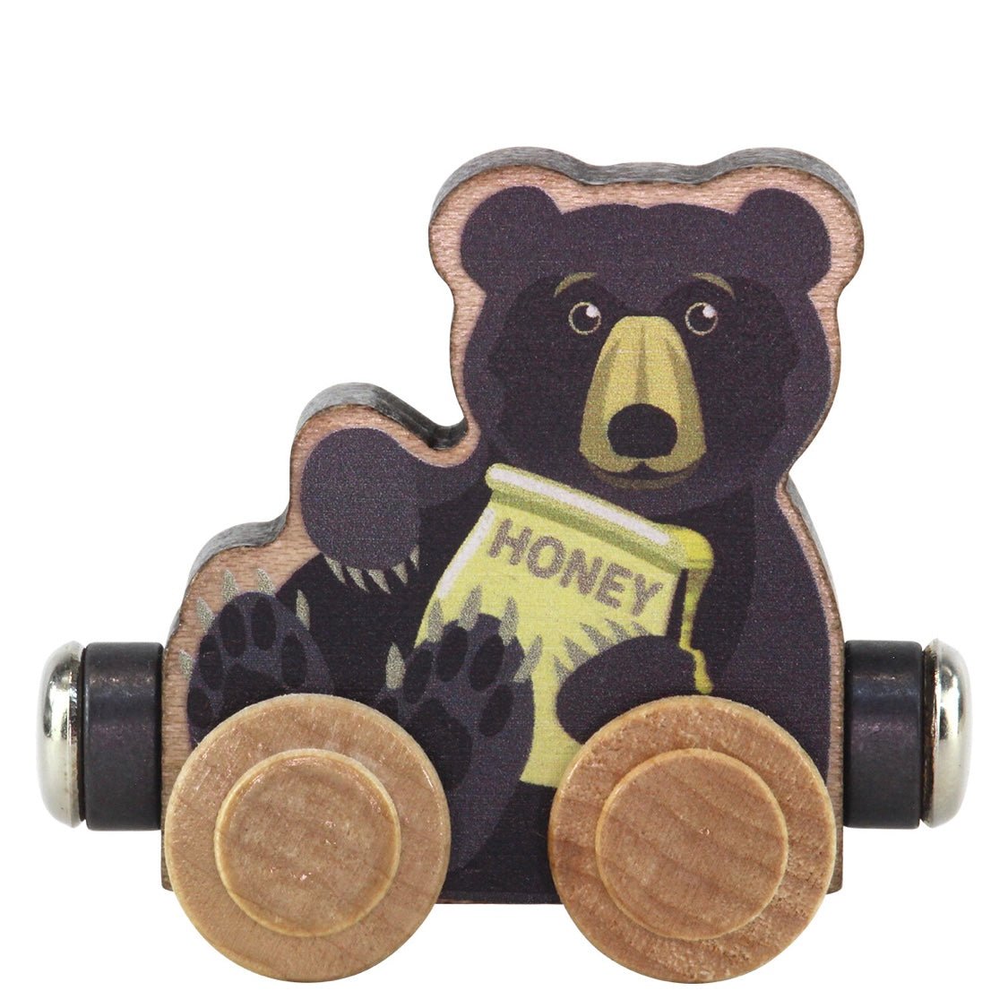 Maple landmark wooden honey bear train car