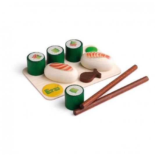 Erzi wooden play food sushi