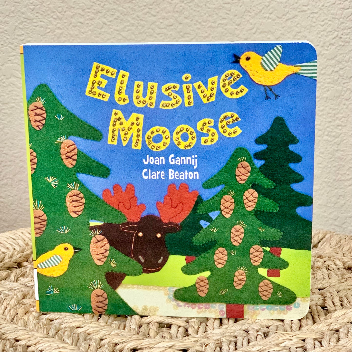 Elusive Moose Children's Board Book Barefoot Books