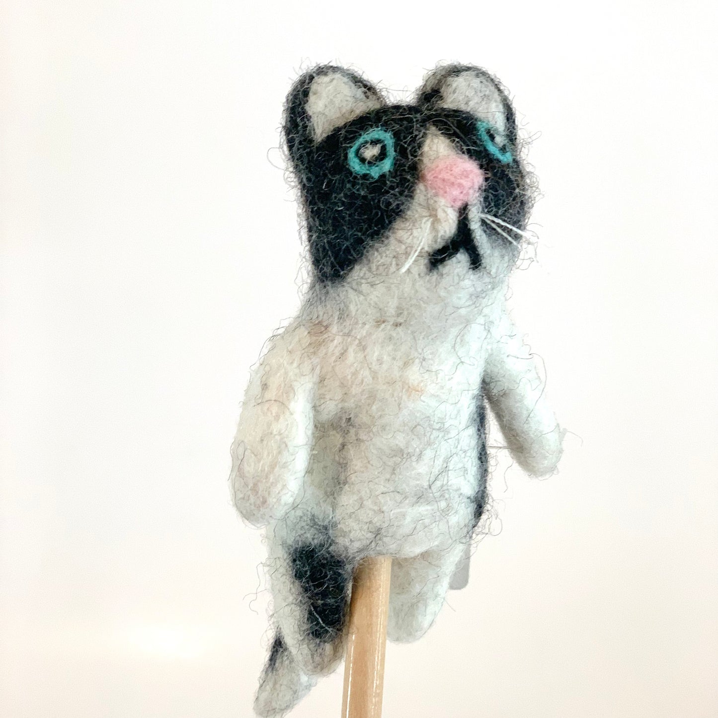 Felt Cat Finger Puppets - Sold Individually