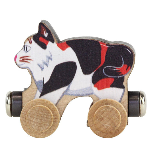 Maple landmark wooden cat train car