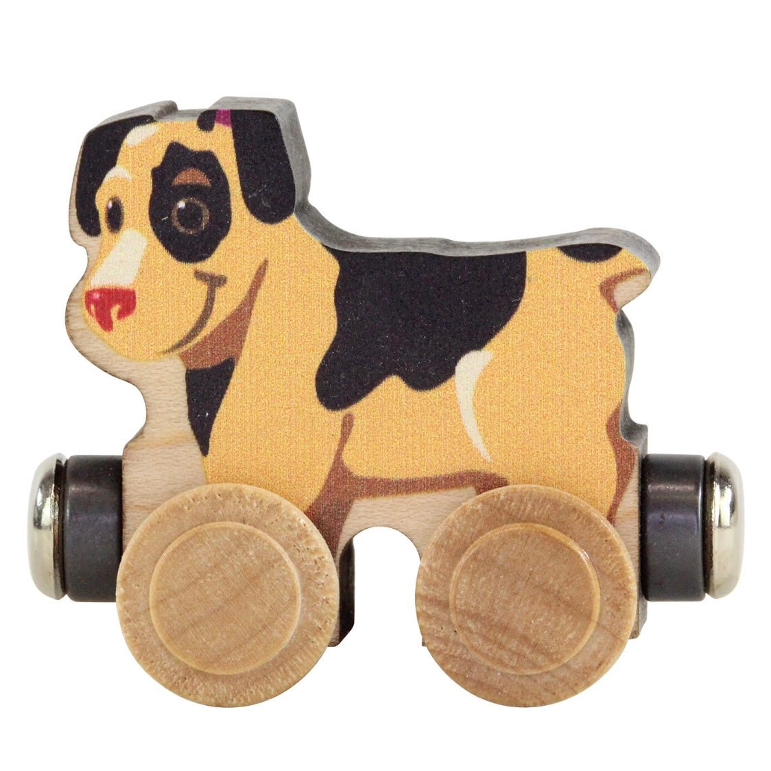 Maple landmark wooden dog train car