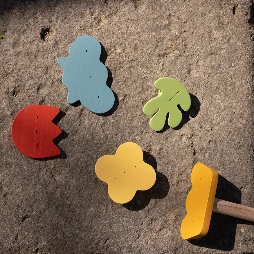 Wooden Flower Sand Toys