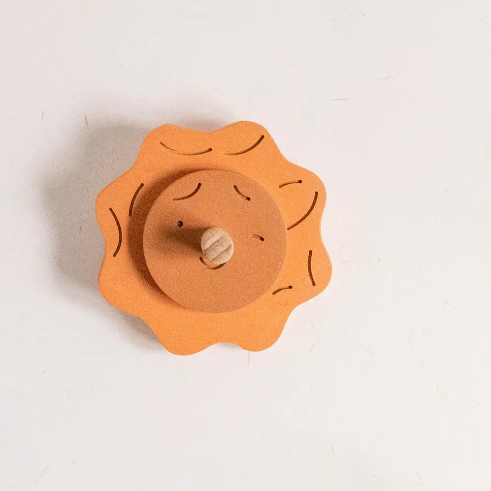 babai wooden spinning tops toys breeze