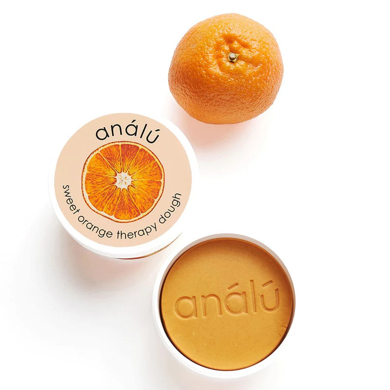 analu orange therapy play dough