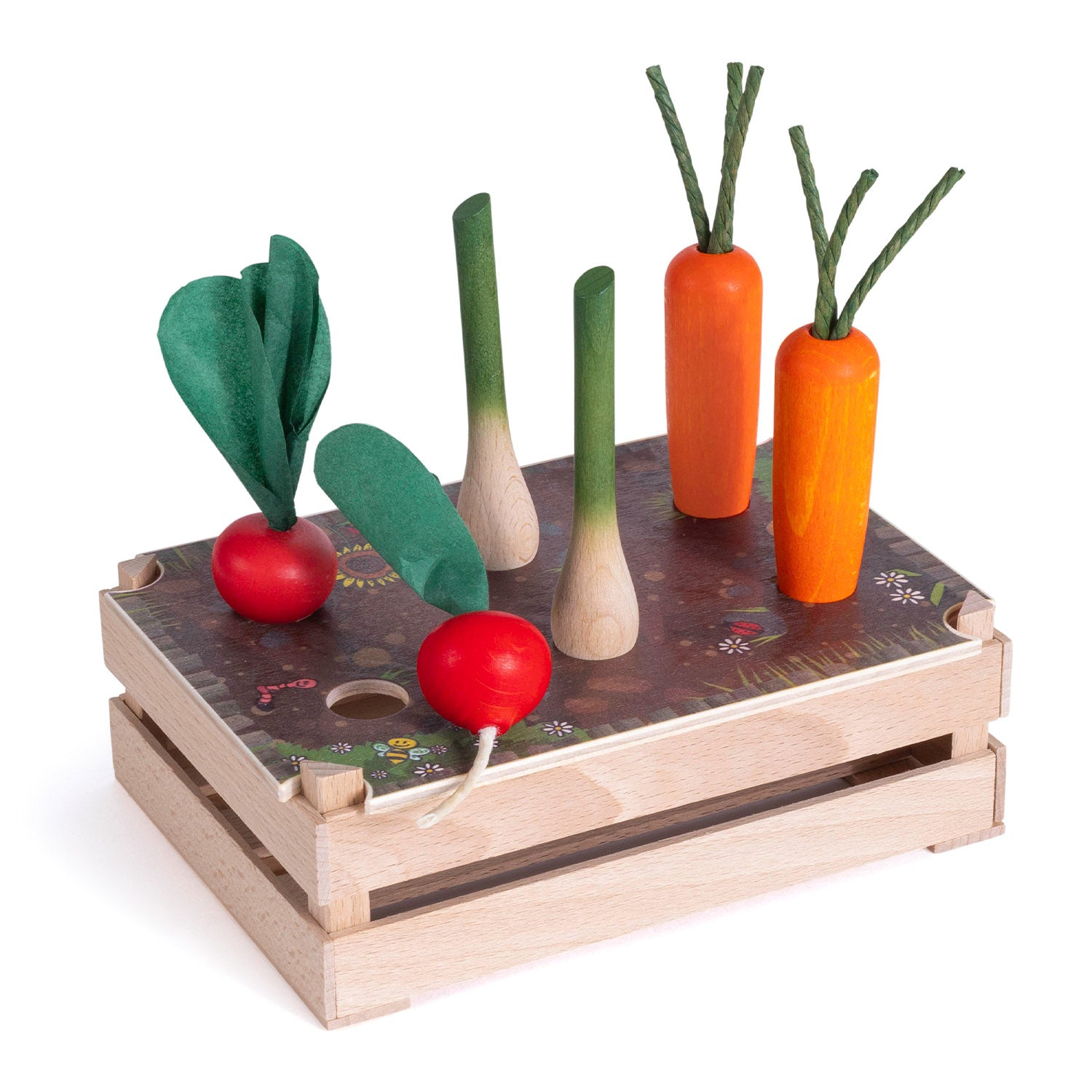 erzi wooden vegetable garden