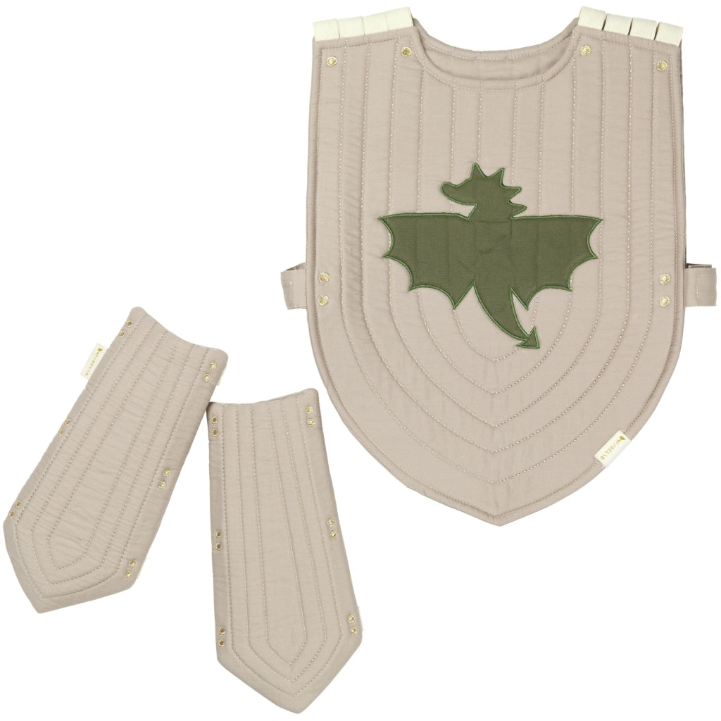 Fabelab Medieval-style knight armor dress-up costume set for kids 