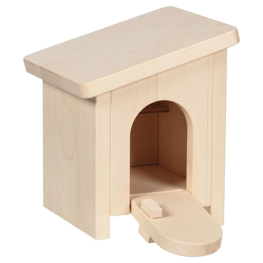 Holztiger organic natural wooden farm stable for small animals
