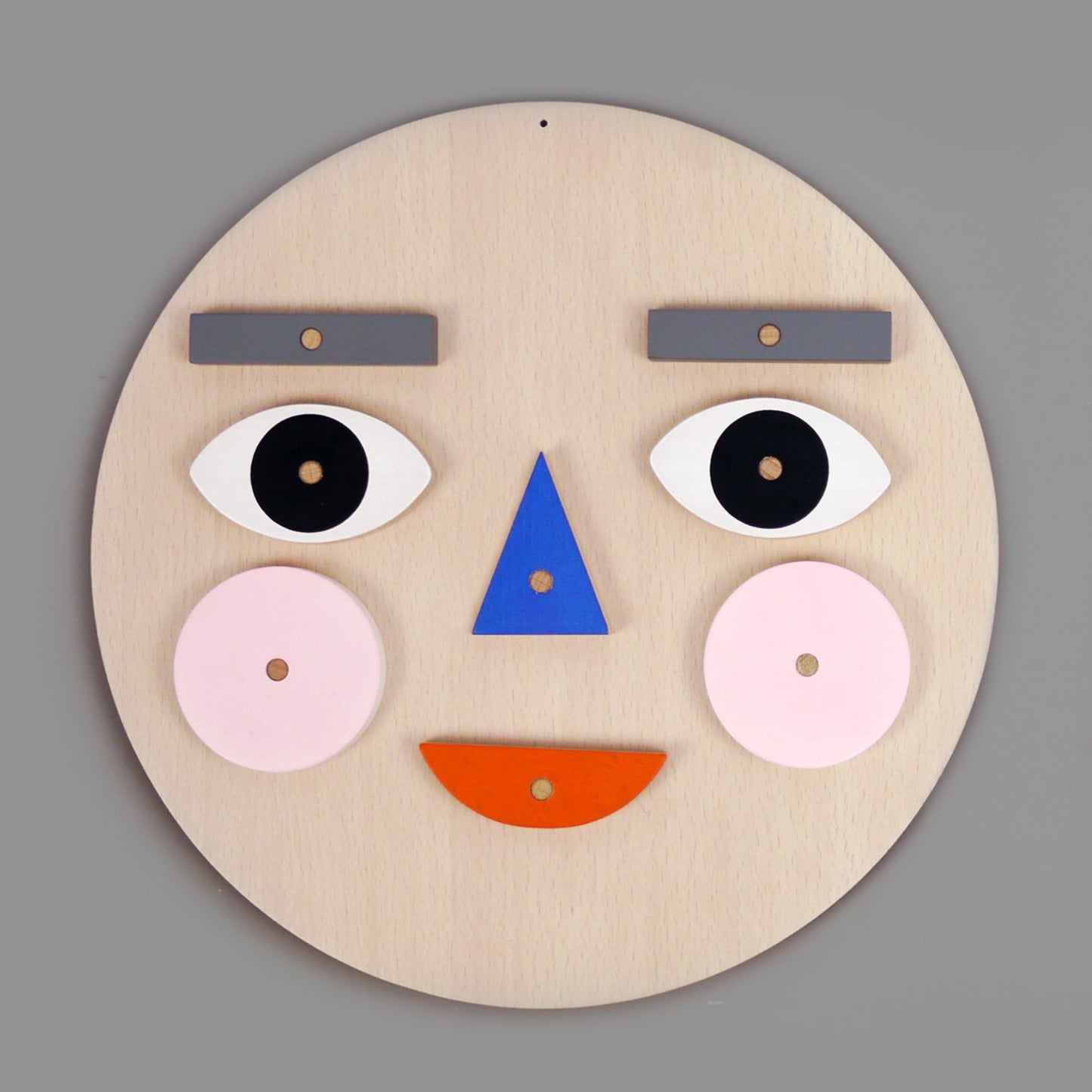 wooden educational feelings toy