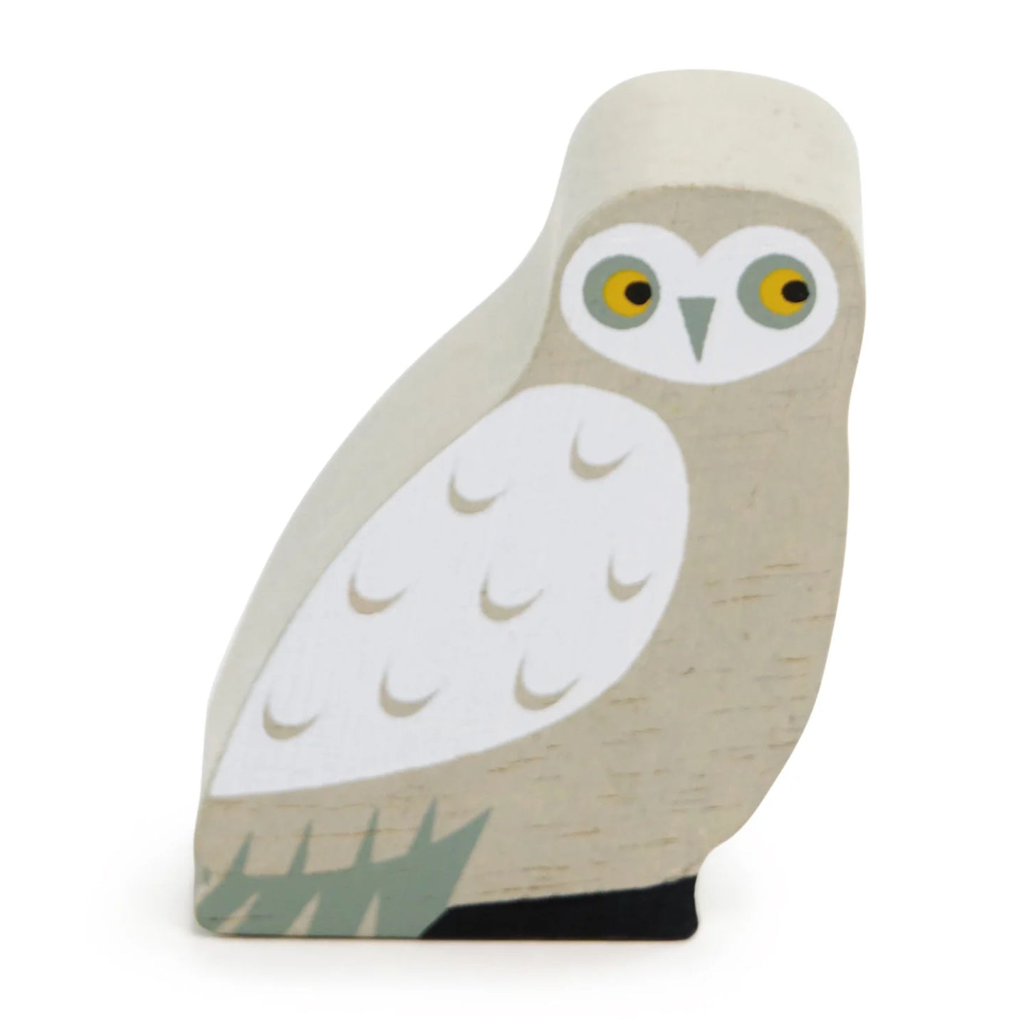 eco-friendly wooden owl toy
