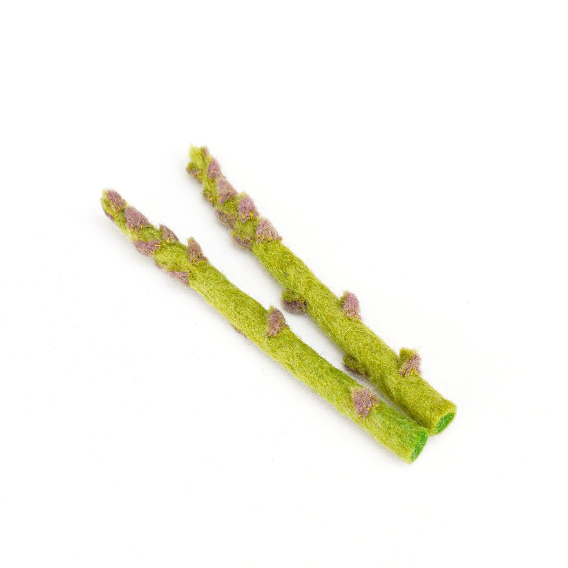 eco-friendly felted asparagus play food vegetable