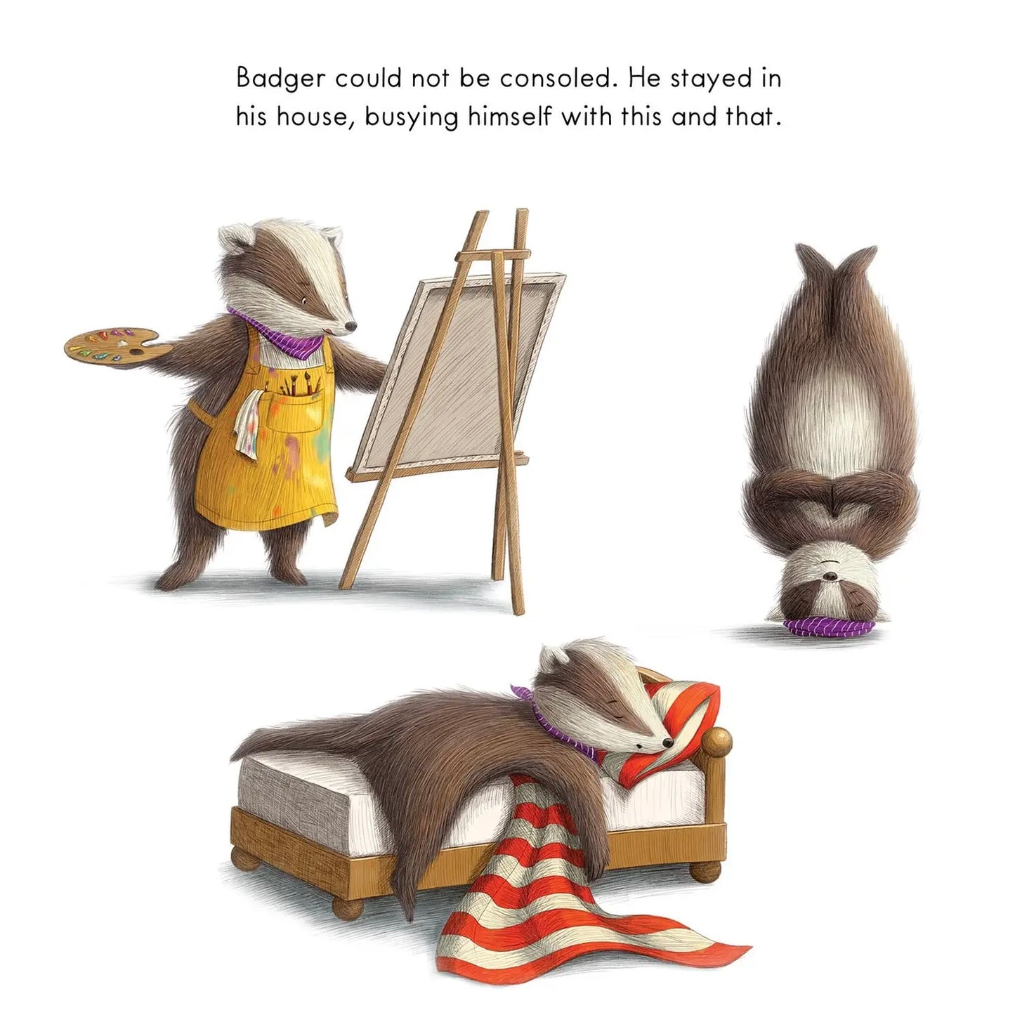 badgers perfect garden childrens book 4