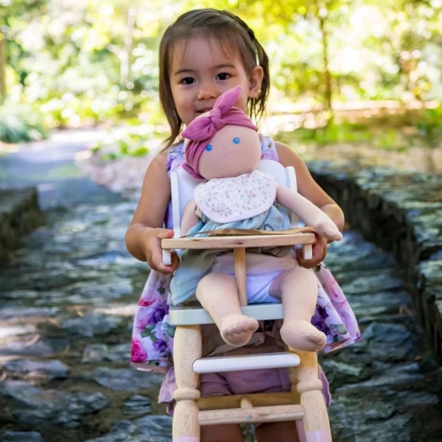 girl with organic bonikka kaia doll