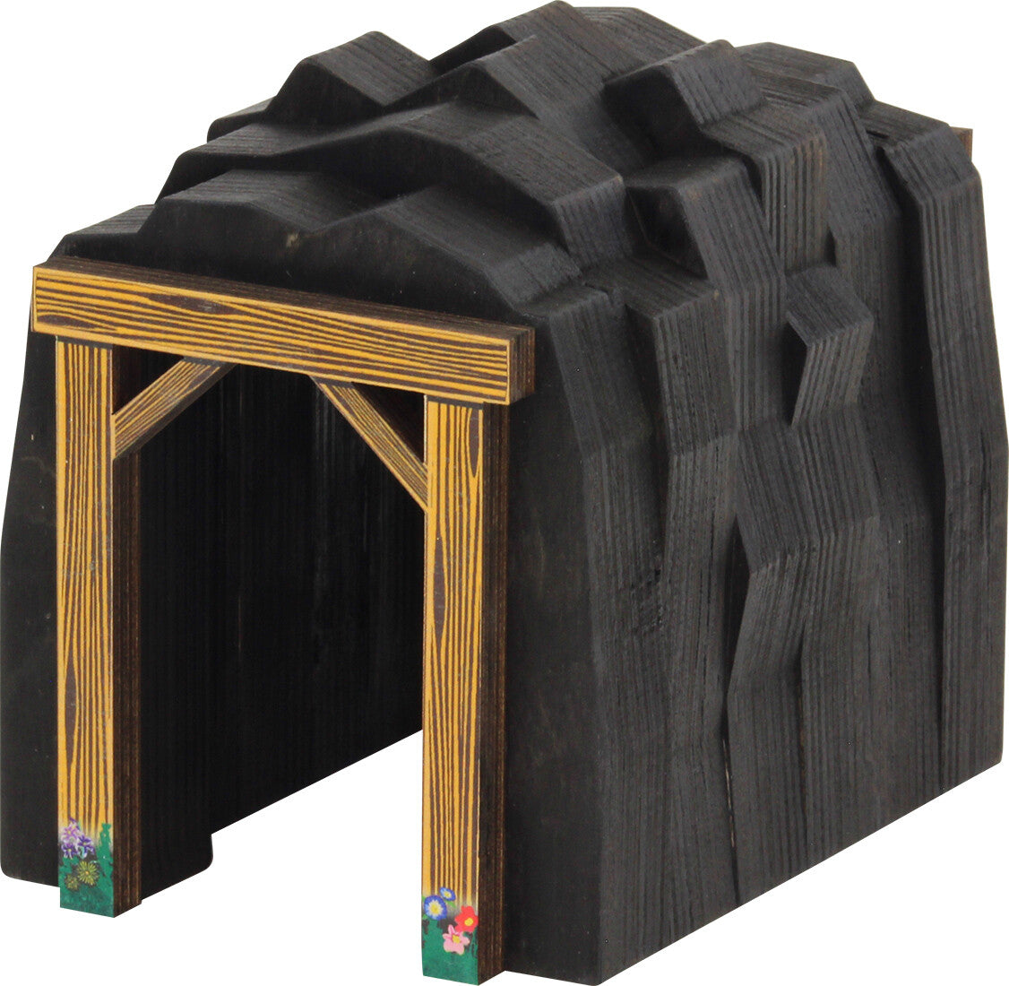 Maple Landark Wooden rock tunnel train accessory