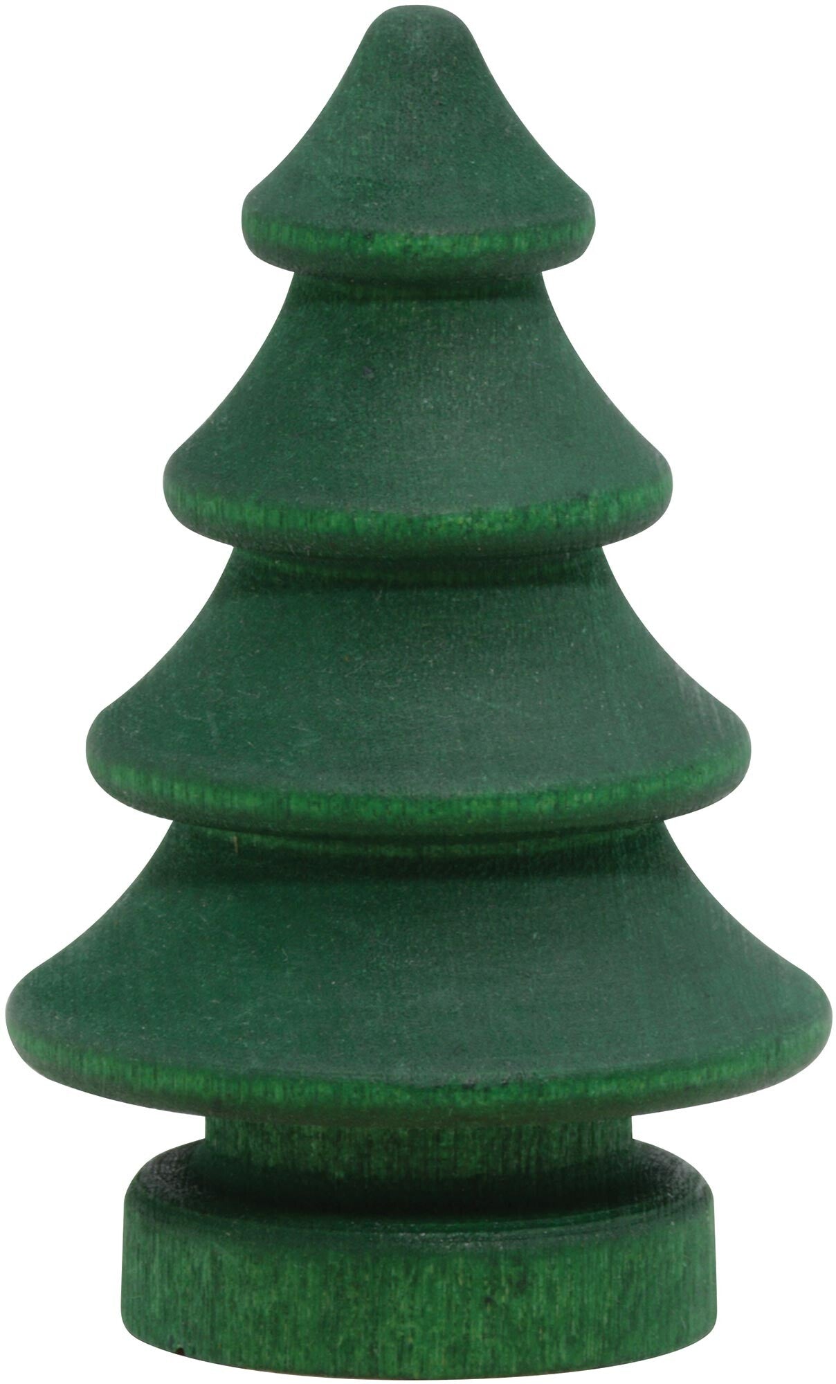 miniature wooden evergreen fir tree toy