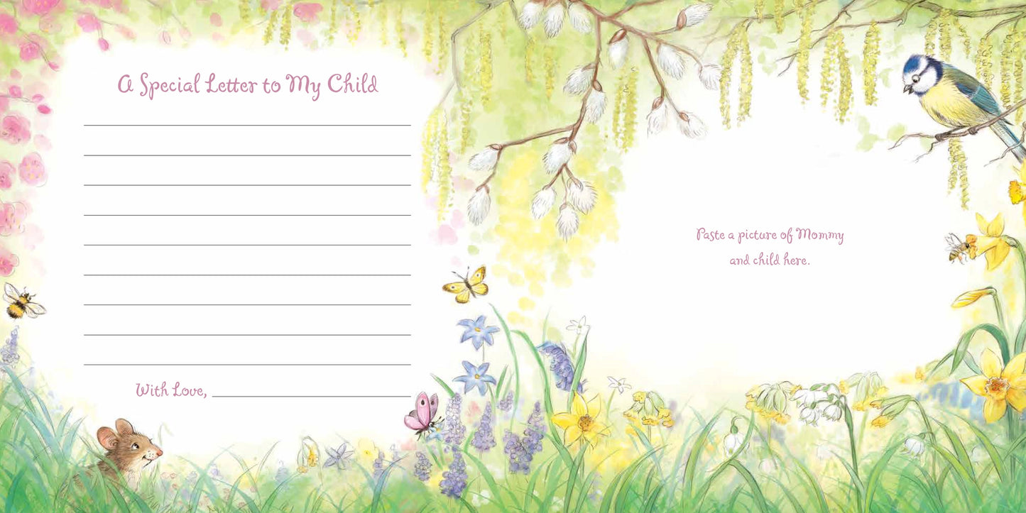 'Mommy Loves You!' children's book illustrated special letter personalization page
