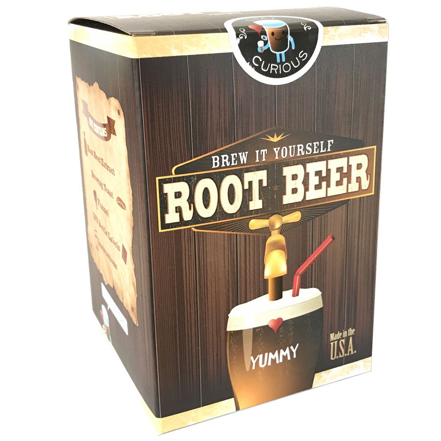 DIY Root Beer Brewing Chemistry Kit STEM activity for kids