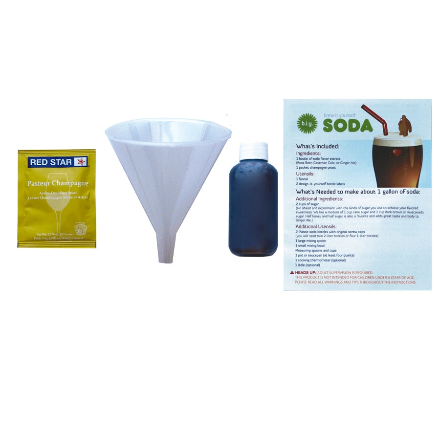 Root Beer DIY Brewing Science STEM Experiment kit for kids with insturictions