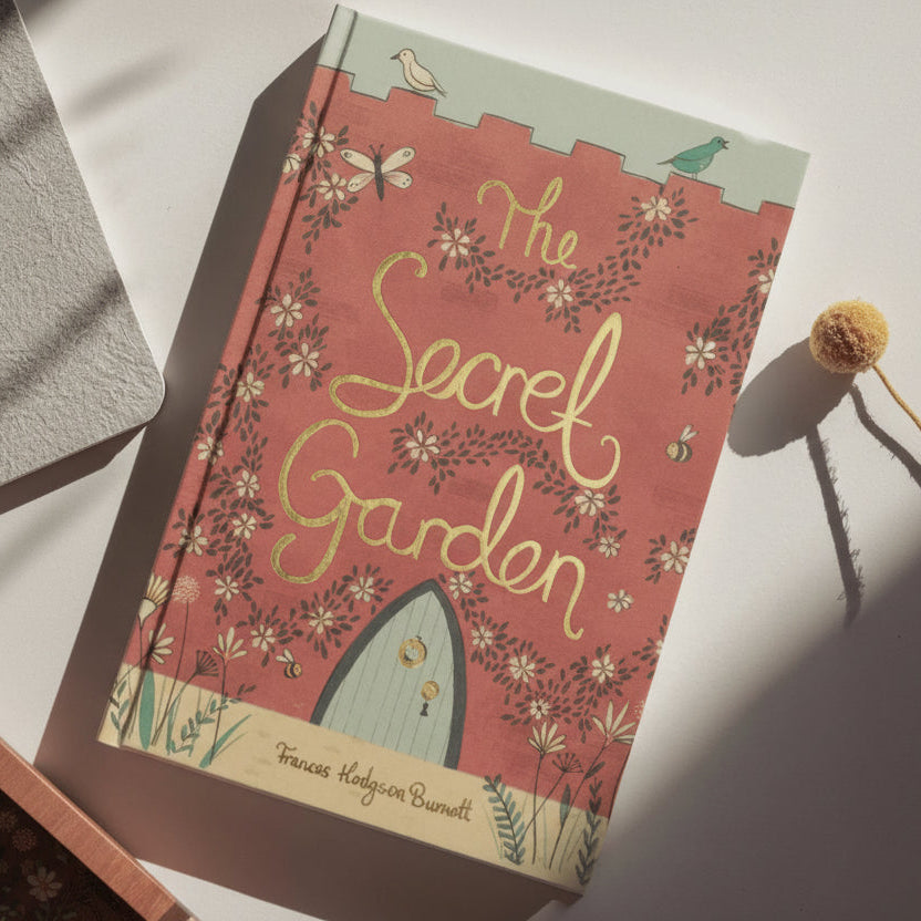 Wordsworth Collector's Edition 'The Secret Garden' hardcover book with decorative cover and gold lettering