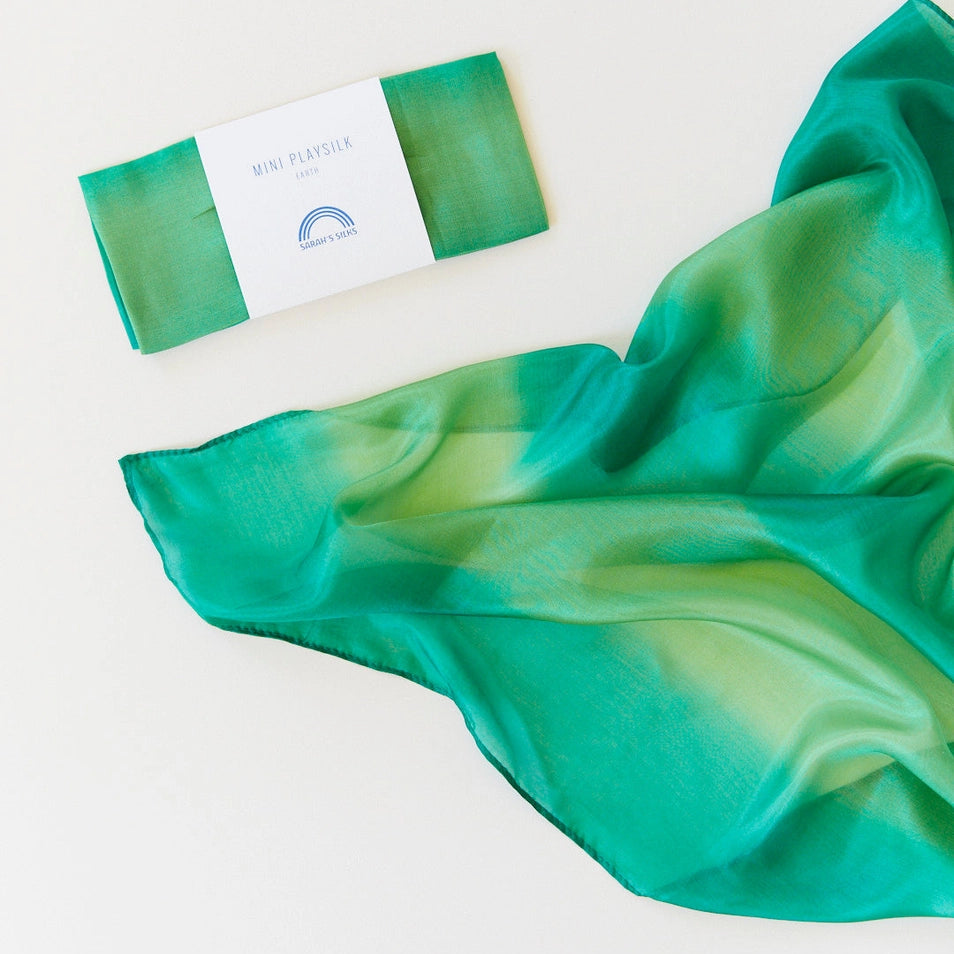 Sarah's Silks mini Forest playsilk