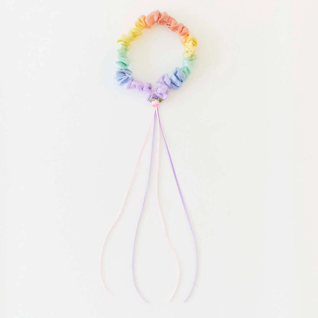 Sarah's Silks soft rainbow garland costume accessory