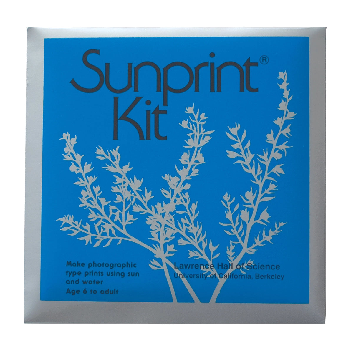 Sunprint Kit nature, art, and science kit packaging 