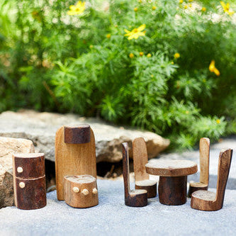 Tree Blocks Small Kitchen Furniture set