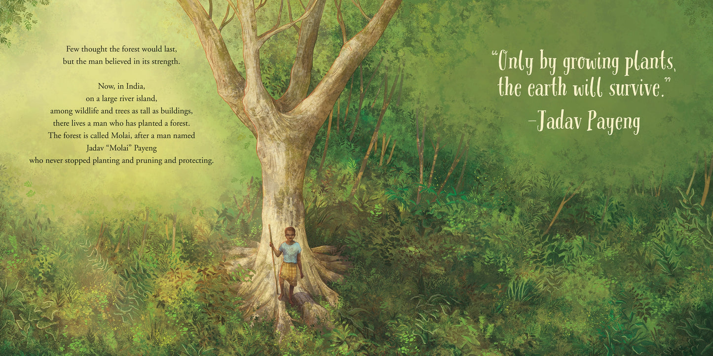 The Boy Who Grew a Forest Hardcover Book