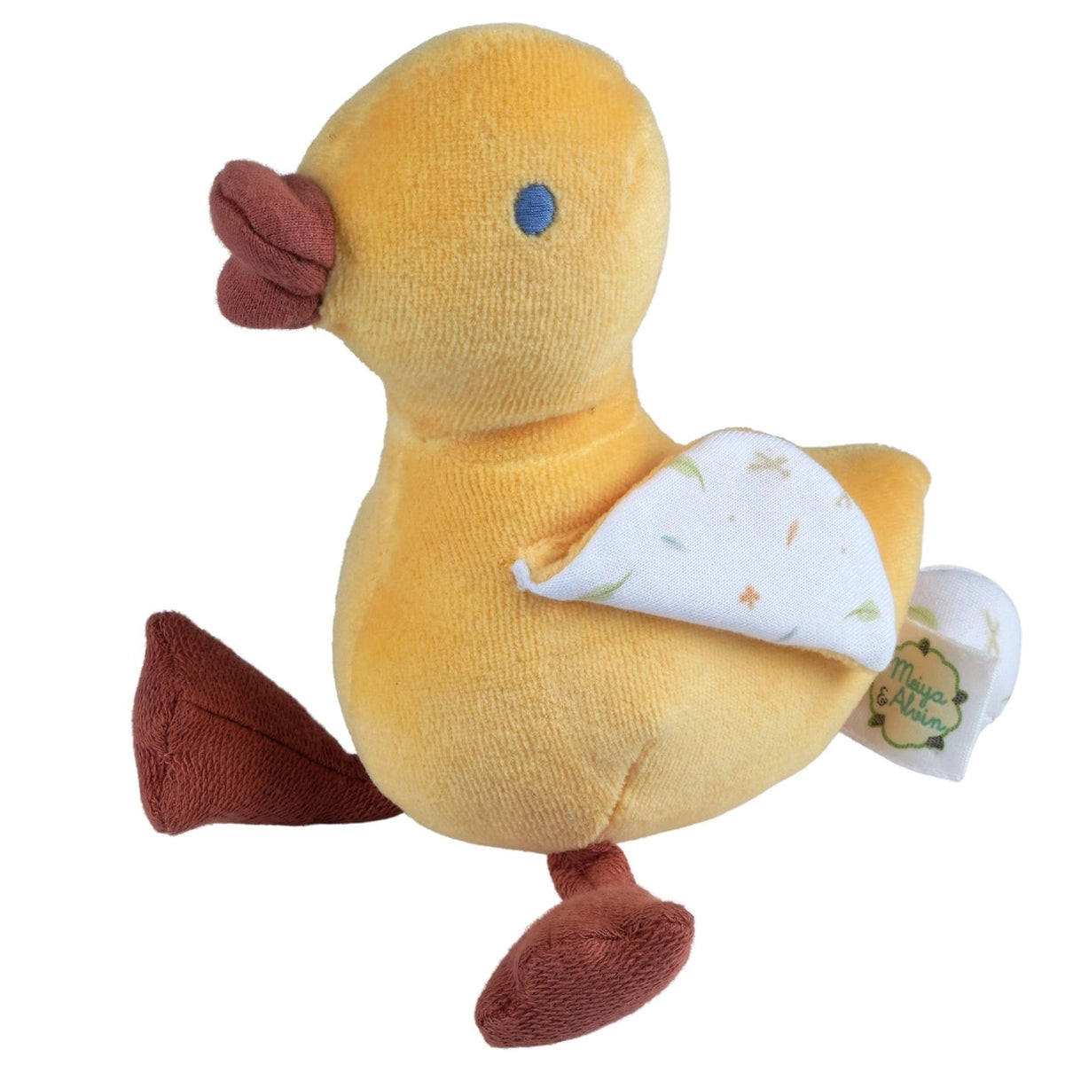 organic musical duck toy for newborns and todders