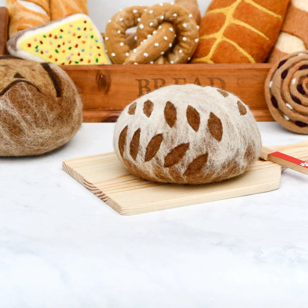 tara treasures handmade play food felt bread