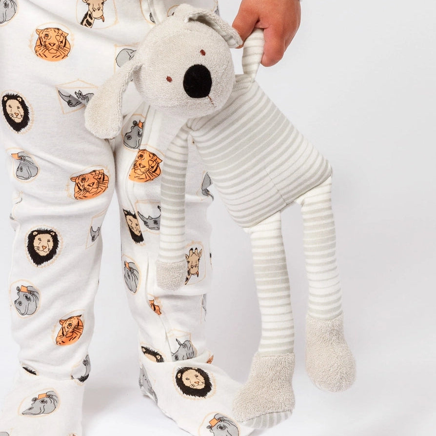 Under the Nile organic stuffed animal dog baby toy