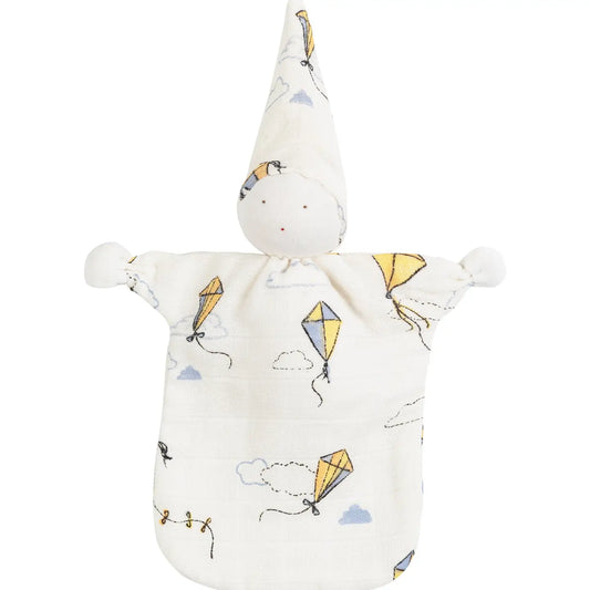 under the nile organic kites sleeping lovey baby doll