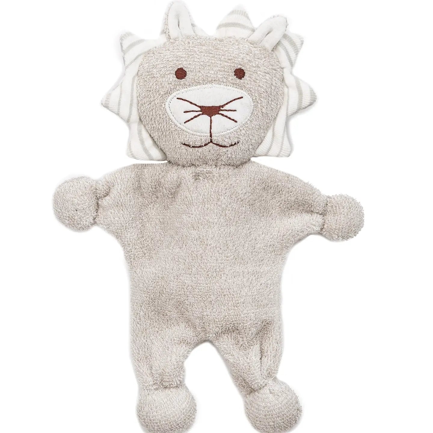 under the nile organic lion lovey baby toy