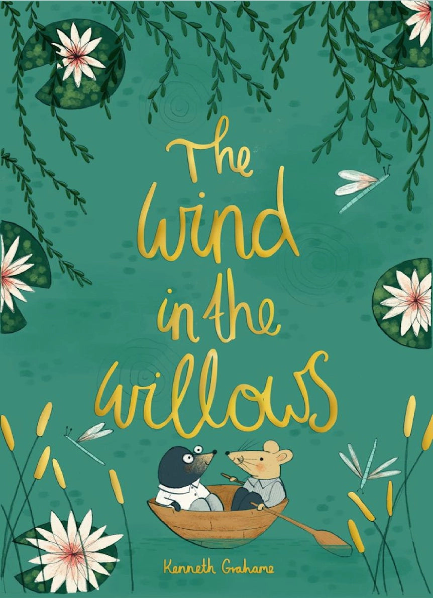 Wordsworth Classic The Wind in the Willows Collector's Edition hardback book with gold lettering